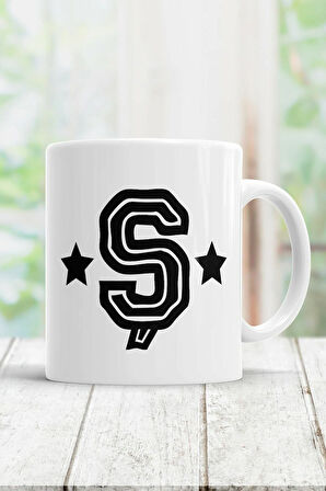 Ş Harfi Baskılı Kupa Bardak