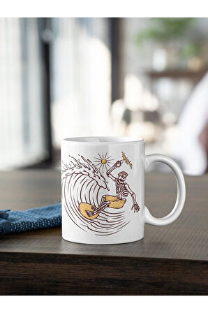 Sörf Serisi Deniz Kum Güneş 7 Baskılı Kupa