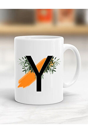 Y Harfi Baskılı Kupa