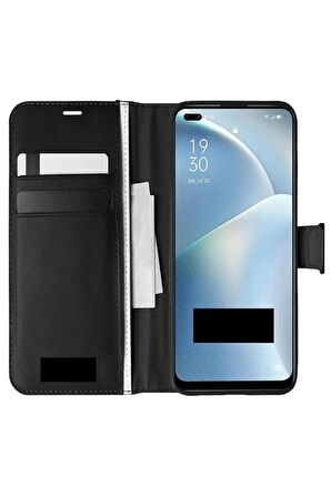 Samsung Galaxy A04E Delux Cüzdanlı Kartlı Kapaklı Kılıf