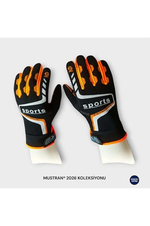 Kaydırmaz Avuç İçi Motosiklet ATV Scooter Bisiklet Eldiveni | Rüzgar Korumalı L-XL Uyumlu Spor Eldiven