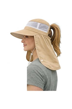 2'li Set Geniş Siper Gölgelikli UV Korumalı Önden Cırtcırtlı Yazlık Güneş Şapkası Unisex