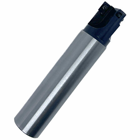 Mertsan Uzun Saplı Tarama Freze Kafası D025-3, 25X180 mm Takım Ölçüsü, (3 Adet APKT 1003 Kesici Uç kullanır) - 1 Adet