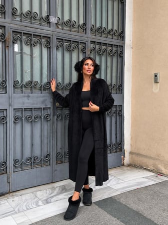 ✨ Kadın Uzun Sakal Hırka (Standart)– 125 cm ✨