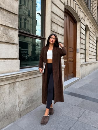 ✨ Kadın Uzun Sakal Hırka (Standart)– 125 cm ✨