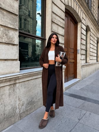 ✨ Kadın Uzun Sakal Hırka (Standart)– 125 cm ✨