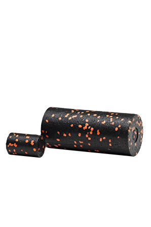 Actifoam Mini Foam Roller 6*6*15 cm / Siyah-Turuncu