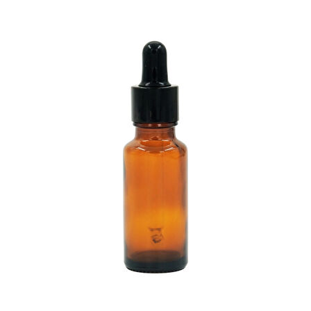 Şişe Amber Cam 20 Ml - Kahverengi Ecza Numune Şişesi 20cc Cam Damlalıklı