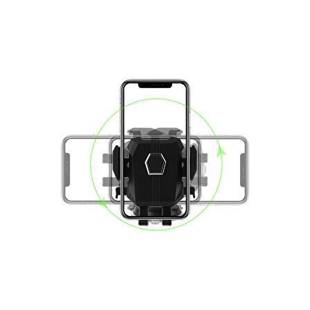 Adaman Premium Serisi A057 Teleskopik Güçlü Yapıştırıcılı Vantuzlu Araç Içi Telefon Tutucu Car Holder