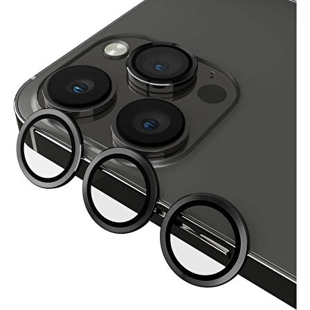 Adaman iPhone 12 pro Uyumlu Kamera Mercek Lens Için Koruyucu