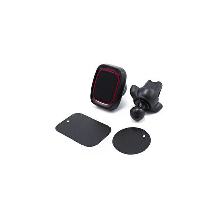 Adaman T1009 Mıknatıslı Kablo Tutuculu 360 Derece Dönebilen Air Vent Mıknatıslı Magnetic Premium Telefon Tutucu