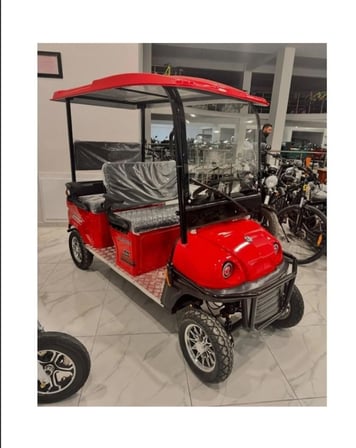Arora Polo Plus Elektrikli Golf Arabası Kırmızı Renk