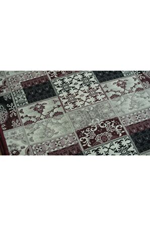 Patchwork Biyeli Çok Amaçlı 9 Metrekare Halı Örtüsü, Savan