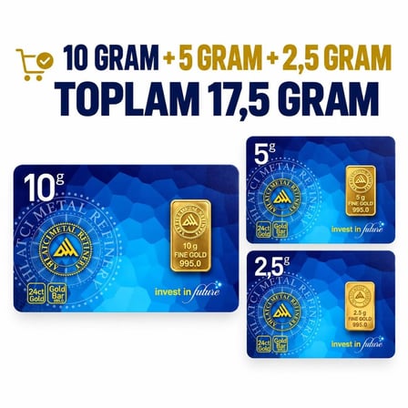 24 Ayar-17.5 Gram Külçe Altın