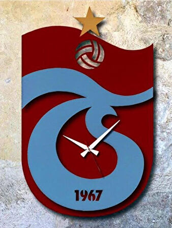 Ahşap Duvar Saati 40 x 40