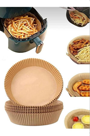 Airfryer Pişirme Kağıdı Hava Fritözü 25 Adet