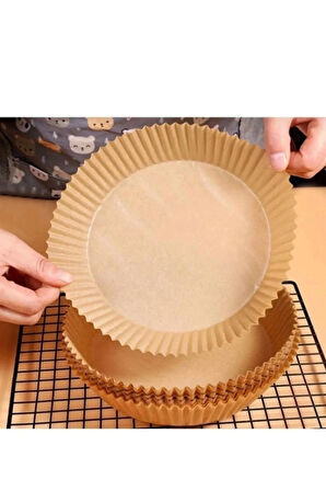 Airfryer Pişirme Kağıdı Hava Fritözü 25 Adet