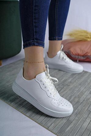 Günlük Beyaz Air Unisex Sneaker