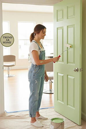 2’Lİ BOYACI SETİ - 15 CM MİKROFİBER RULO - BÜYÜK BOY BOYA TAVASI 