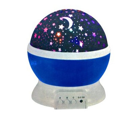 Star Master Pilli Dönerli Gece Lambası