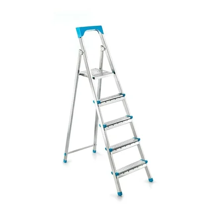 4+1BASAMAKLI Metal Merdiven Y: 105CM - 120KG.TAŞIMA Kapasitesi