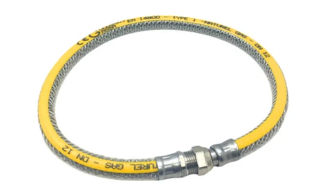 75CM Flex Doğalgaz Hortumu Çelik Örgülü