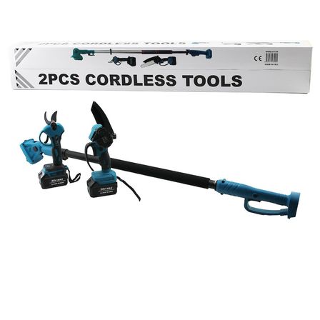 BN-5 CORDLESS TOOLS LTJ-6A ZZ-01 2 PCS SET 6" BUDAMA DAL KESME TESTERE=ŞARJLI--YAĞSIZ - ZİNCİRL