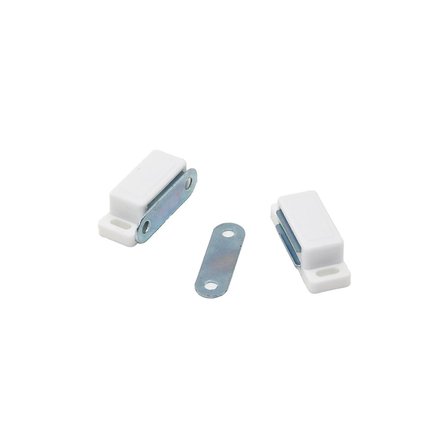 50 Adet Beyaz 4.5CM Mıknatıslı Sineklik Çıt Çıt
