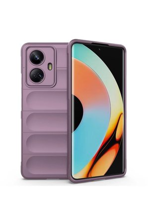 Realme 10 Pro 5G Kılıf Optimum Silikon - Mor