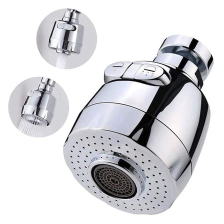 SN-27114 2 Kademeli Tasarruflu Musluk Başlığı 360 Derece