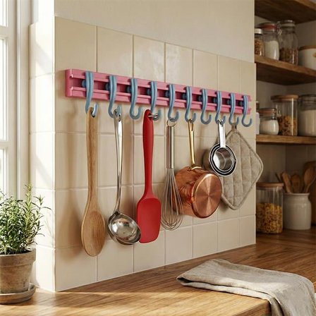 SN-29183 Yapışkanlı 30 CM Banyo Organizer Askılık