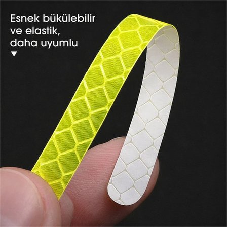 SN-29083 20’li Araç Tekerlek Fosforlu Stıcker (Karışık Renk)