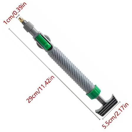 SN-24910 Ayarlanabilir Basınçlı Su Köpük Püskürtme Başlığı (Tüm Pet Şişelere Uyumlu)