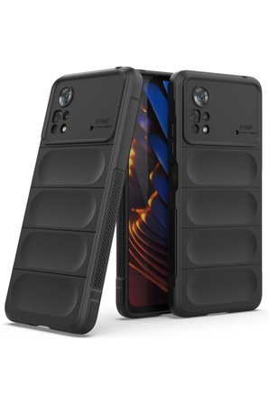 Xiaomi Poco X4 Pro 5G Kılıf Optimum Silikon - Siyah