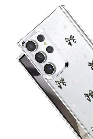 Samsung Galaxy S25 Ultra Fiyonk Desenli Kapak - Desen 8