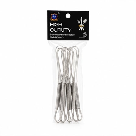 6PCS MİNİ=13CM Metal Çırpıcı