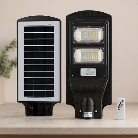 200W 6500K Sensörlü Güneş Enerjili Sokak Lambası