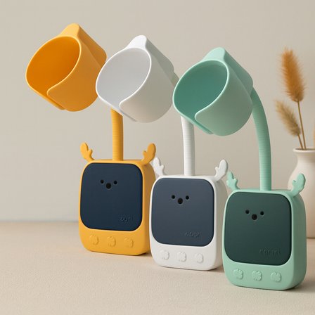 Fön Makinesi Askısı 360° Yapışkanlı Plastik (Geyik Figürlü)