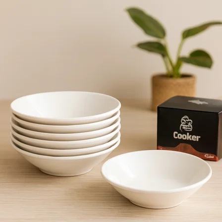 Porselen Çay Tabağı 6'lı Set