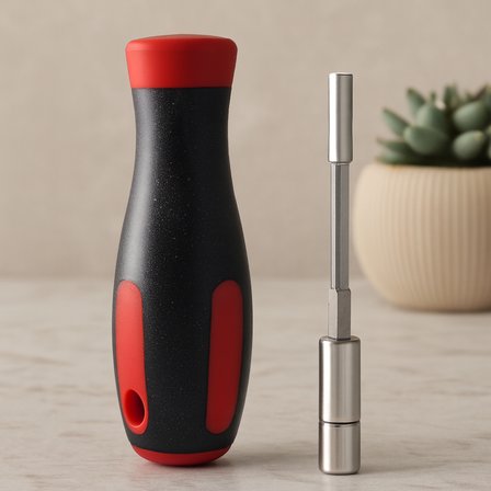 6-in-1 Kauçuk Uçlu Bits Tornavida