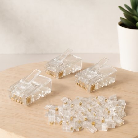 RJ45 Ethernet Jak 100 Adet
