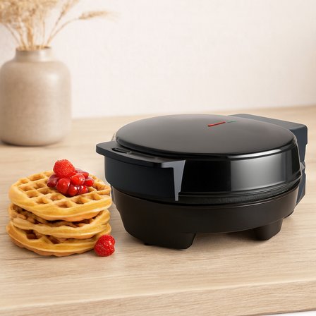 Belçika Waffle Makinesi 4 Göz 1000W Döküm Yapışmaz