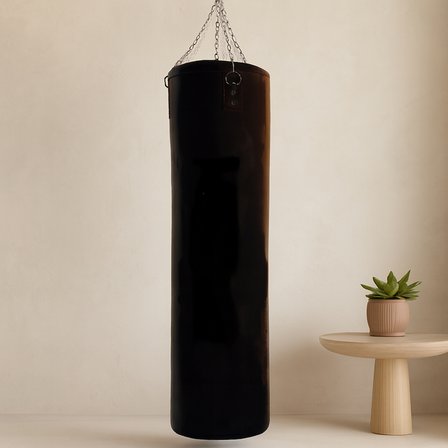 Boks Torbası 80x30 cm Büyük - Zincirli Askılı, Kum Dolgulu