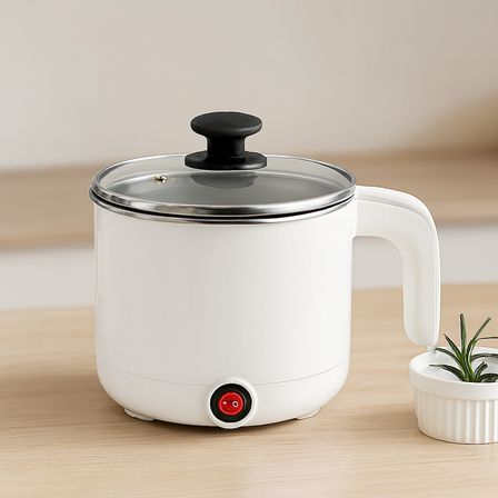 Elektrikli Çelik Pişirici Tencere 800ml 400W