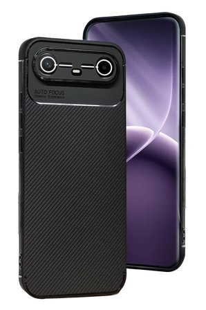 Tecno Spark Slim 5G Auto Focus Karbon Kapak - Siyah