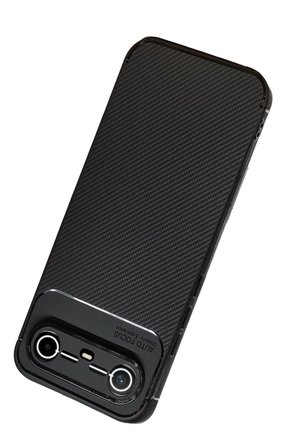 Tecno Spark Slim 5G Auto Focus Karbon Kapak - Siyah