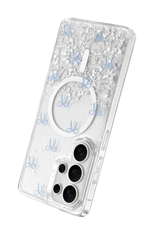 Onegif Samsung Galaxy S26 Ultra Misk Simli Magsafe Kapak - Desen 3