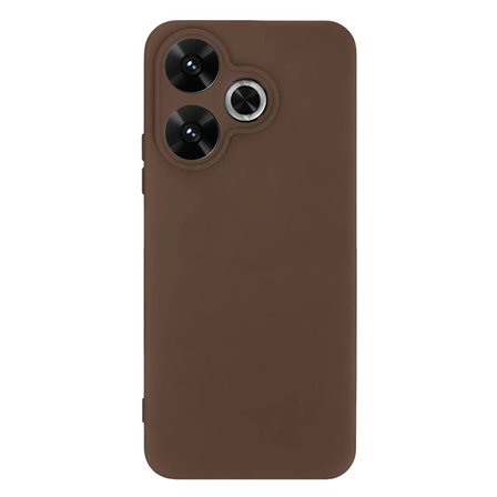 Xiaomi Redmi 13 4G Kılıf First Silikon - Kahverengi