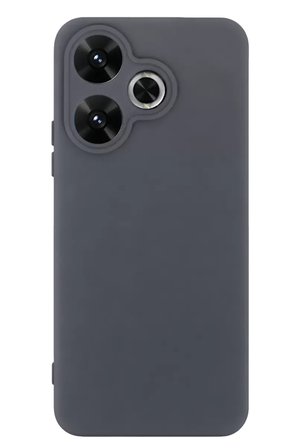 Xiaomi Redmi 13 4G Kılıf First Silikon - Gri
