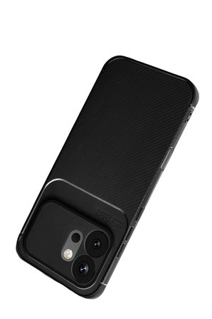 Huawei Honor 600 Auto Focus Karbon Kapak - Siyah
